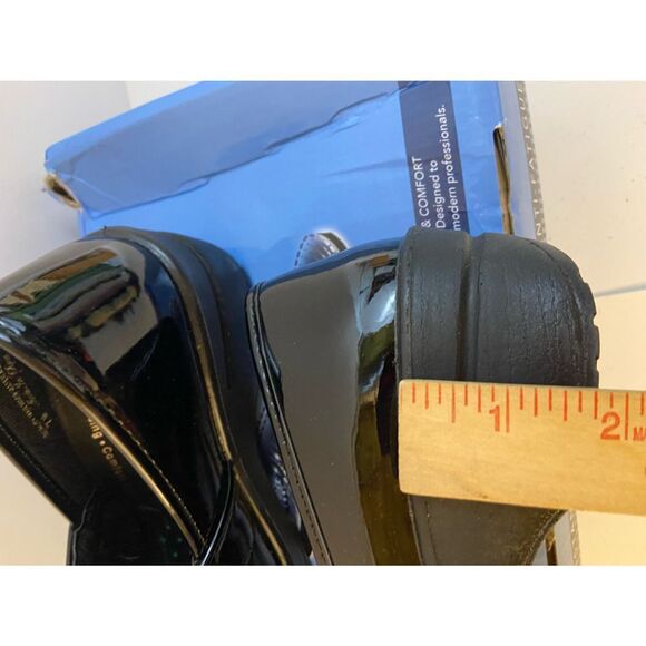 Easy Works Street black patent  shoes 7m new - Picture 2 of 5